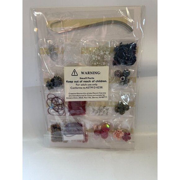 New Creative Woman Kit of the Month Club Dazzling Dangler Bookmarks CWC86 - Picture 2 of 2